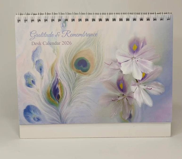 2026 Flower Desk Calendar - Sri Aurobindo Ashram Pondicherry