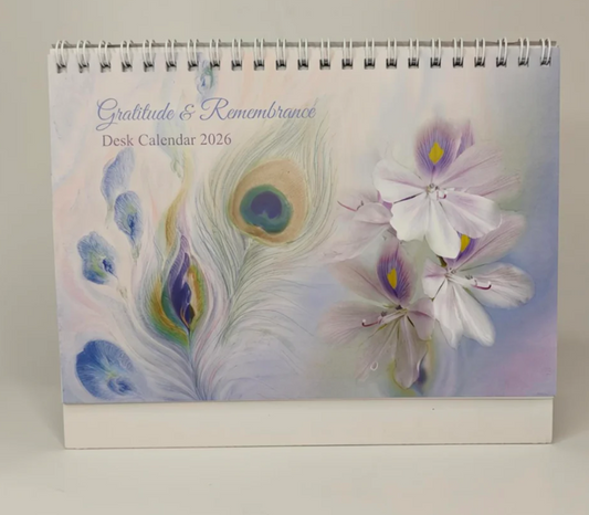 2026 Flower Desk Calendar - Sri Aurobindo Ashram Pondicherry