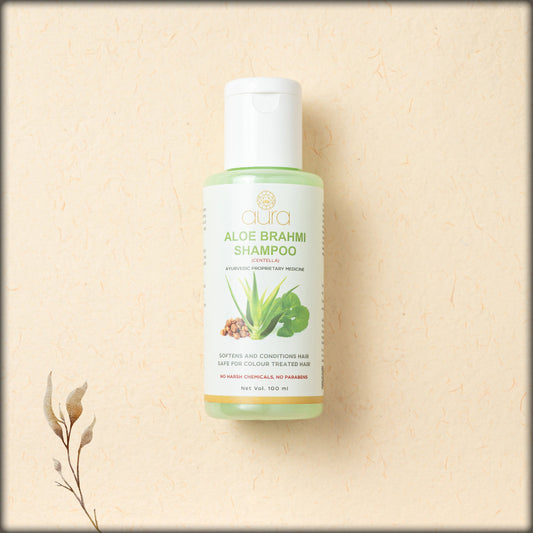 aura aloe brahmi (centella) shampoo