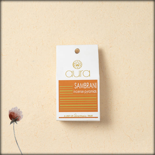 aura sambrani incense pyramids