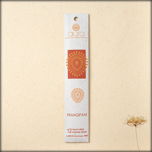 aura frangipani incense sticks