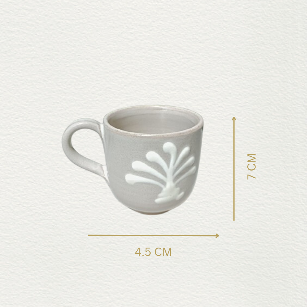 Handmade and Handpainted Tea Ceramic Cup