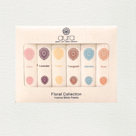 Set Of Six Incense sticks Palette - Floral Collection