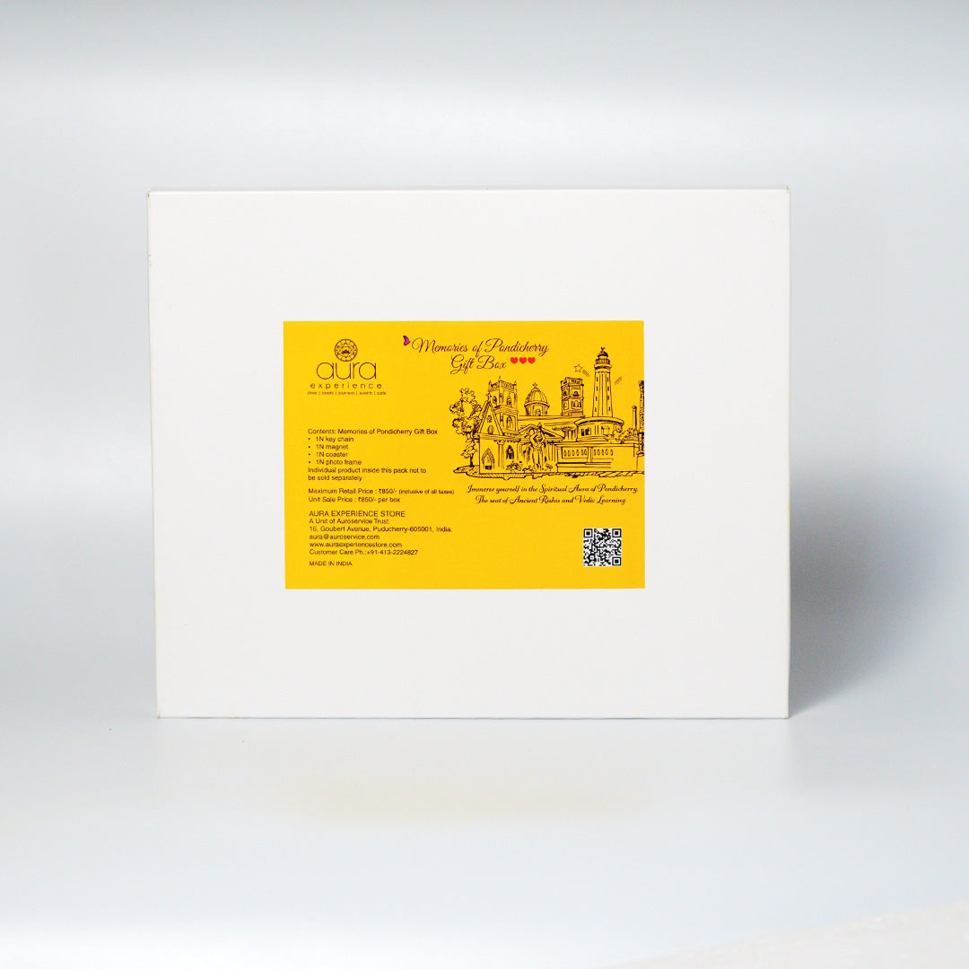Pondicherry Special Souvenir Gift Set Matrimandir Fridge Decor Aura Experience Store