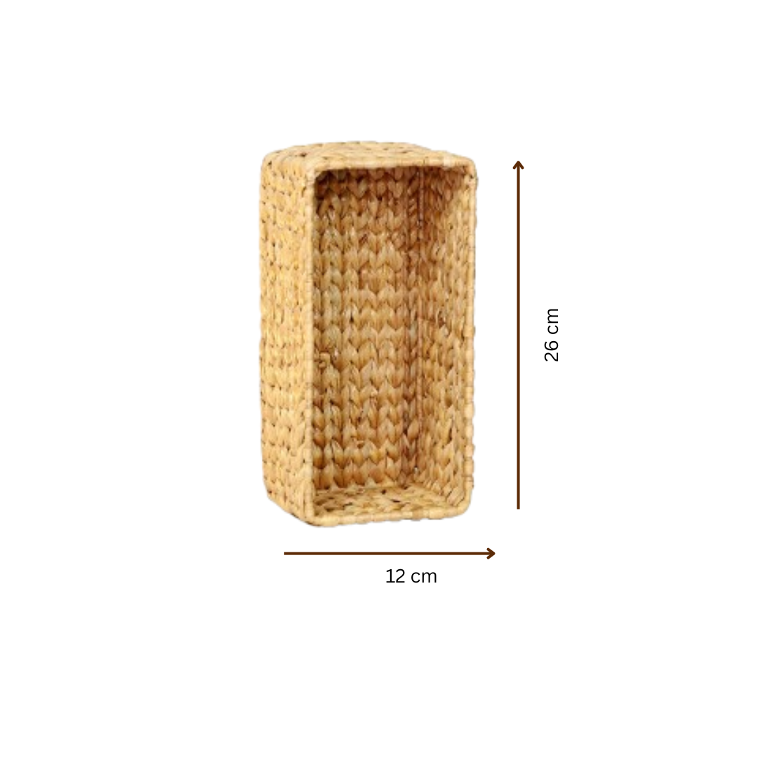 Sustainable Water Hyacinth Rectangle Tray