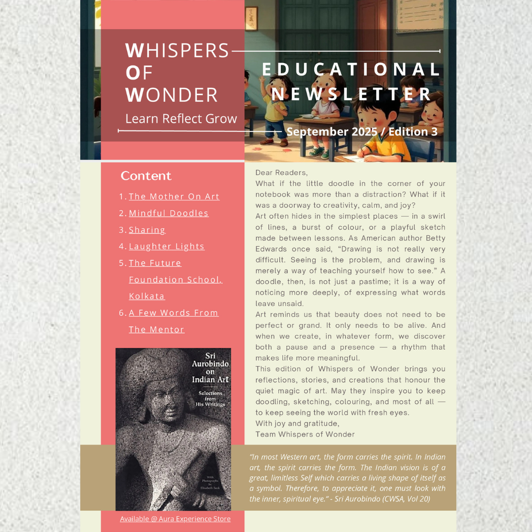 Educational E-Magazine Whispers of Wonder - Edition 3
