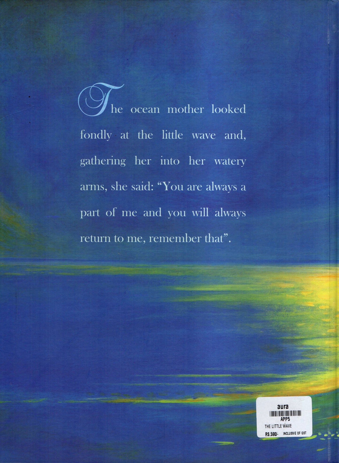 the little wave back cover