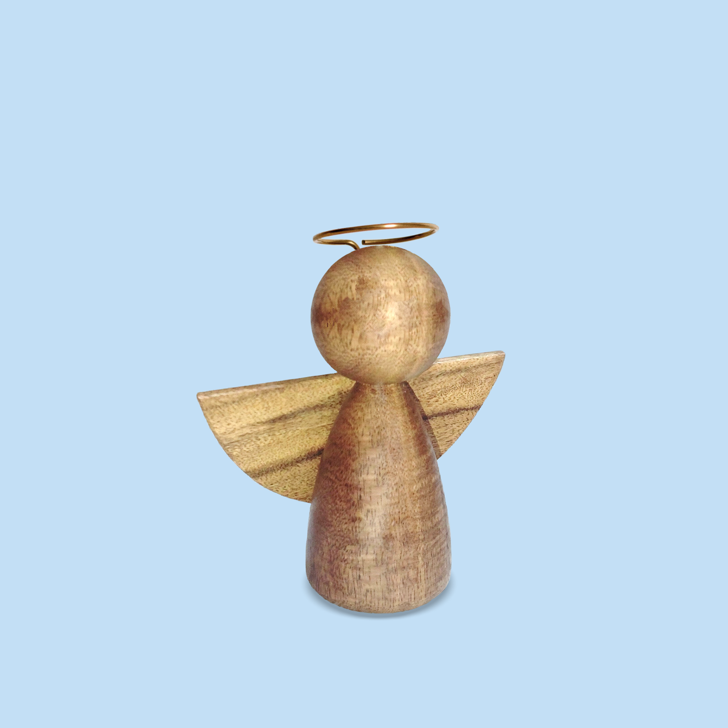 Wooden Angel Hanging Small