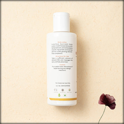 aura body lotion almond milk