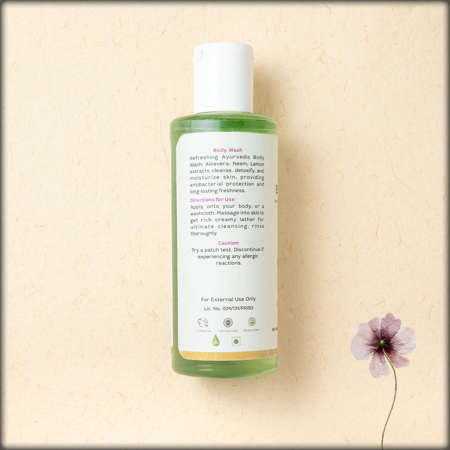 aura neem and aloevera body wash