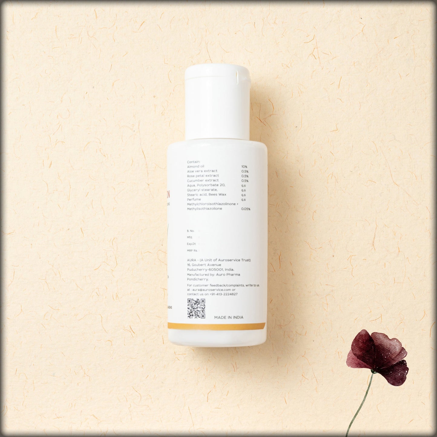 aura body lotion almond milk