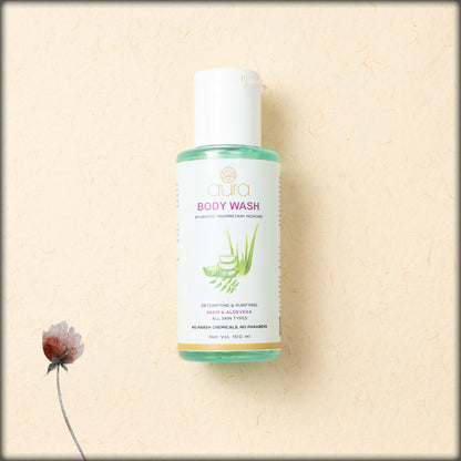 aura neem and aloevera body wash