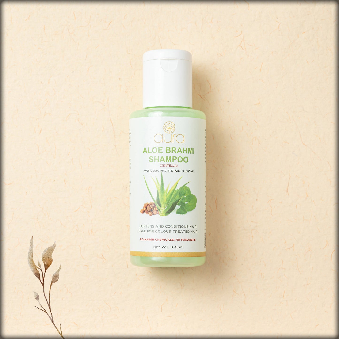 aura aloe brahmi (centella) shampoo