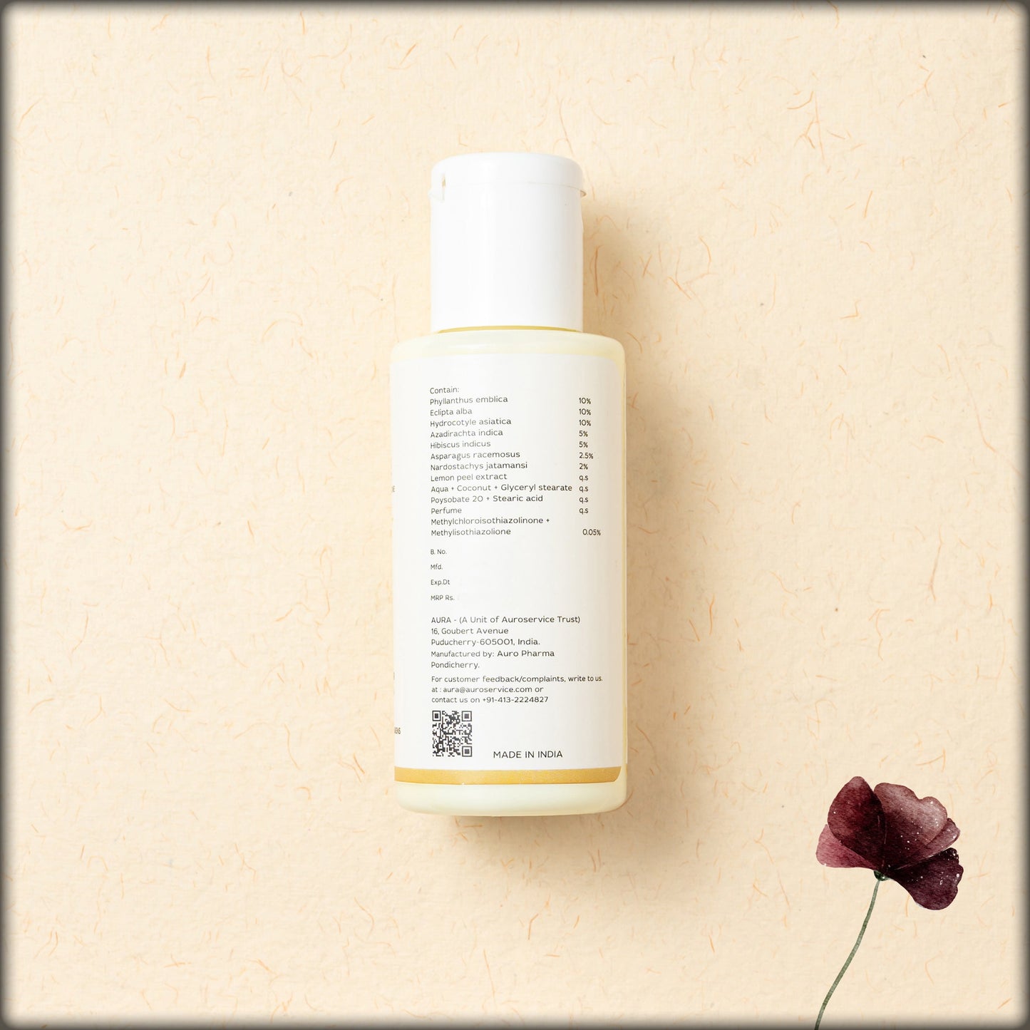 aura tea tree and green tea leave-in conditioner