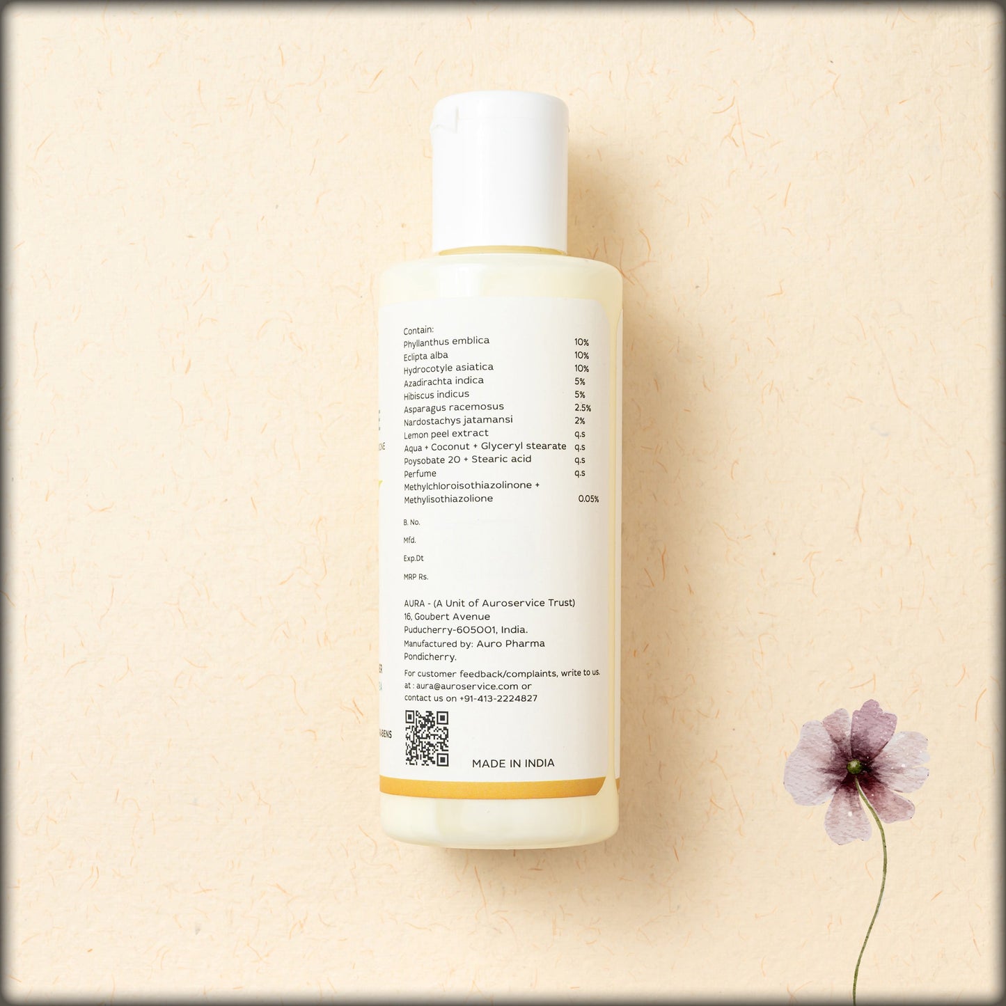 aura tea tree and green tea leave-in conditioner