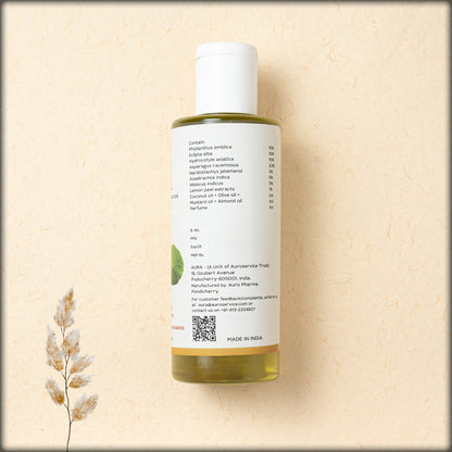 aura amla and brahmi hair oil