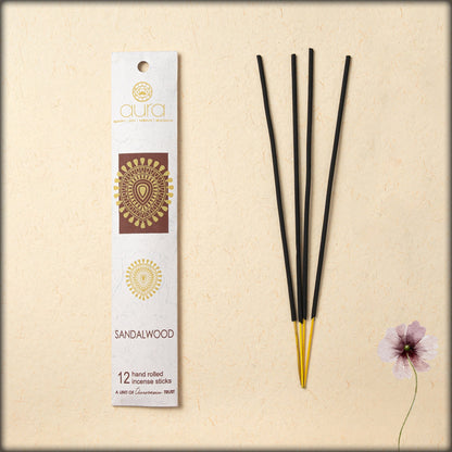aura sandalwood incense sticks