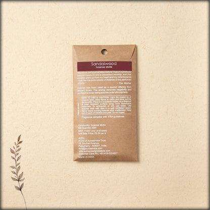 aura sandalwood incense sticks