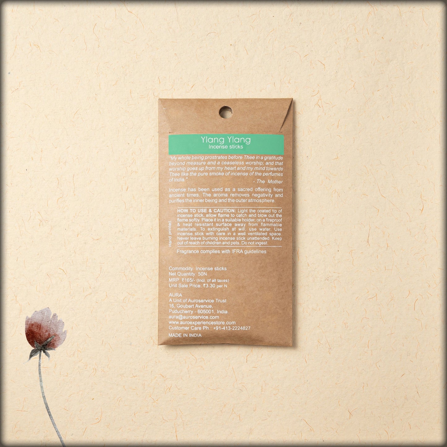 aura ylang ylang incense sticks