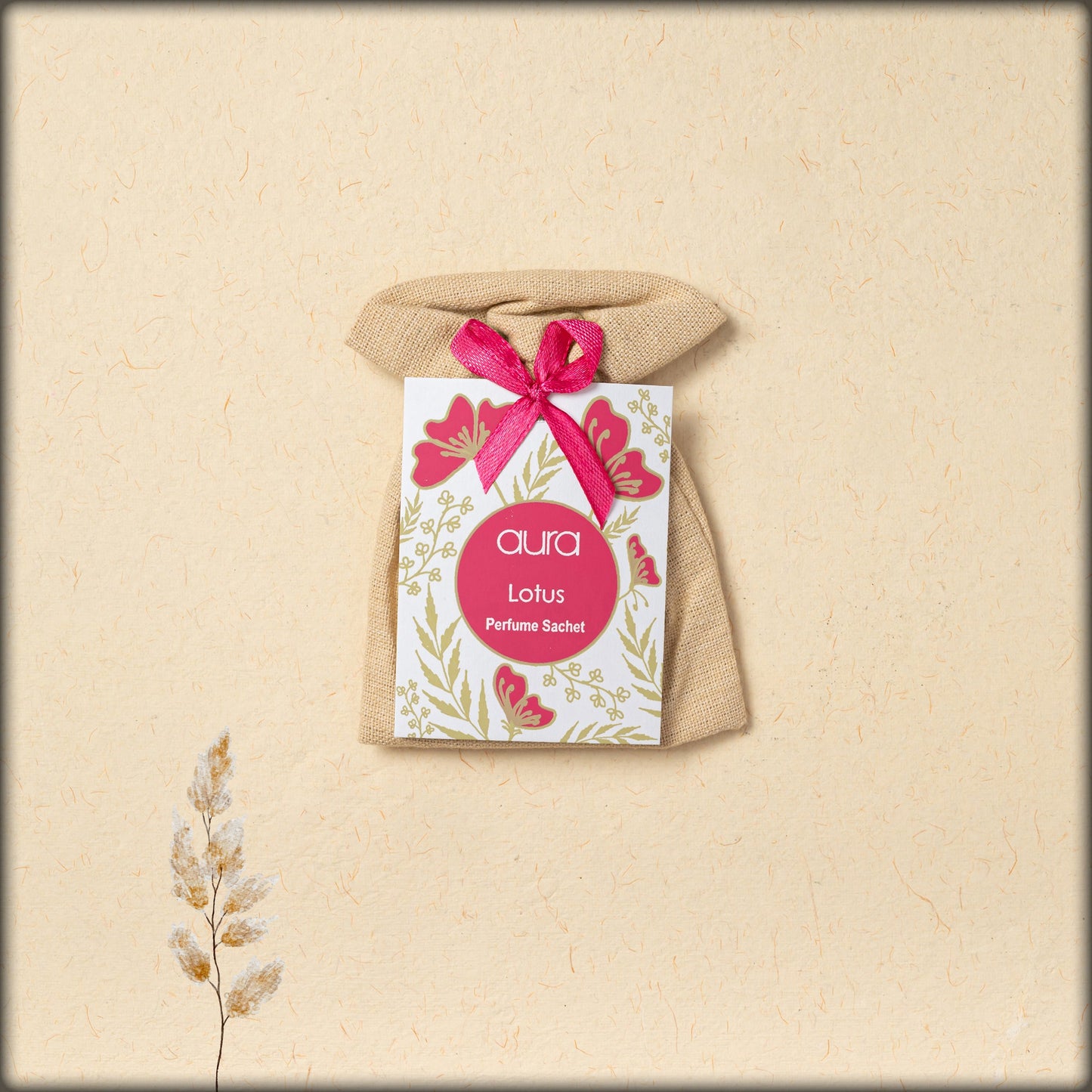 aura lotus perfume sachet
