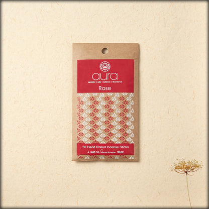 aura rose incense sticks