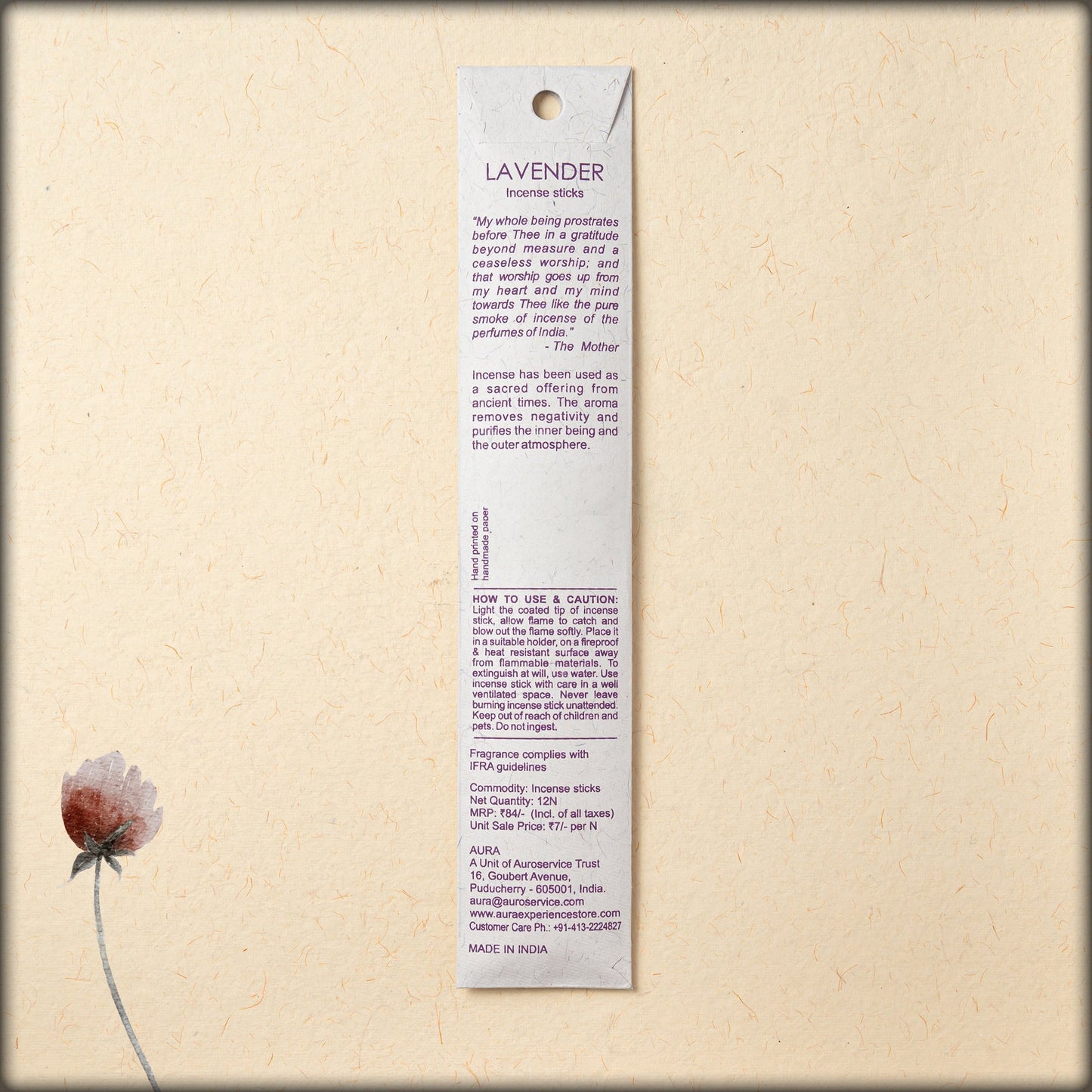 aura lavender incense sticks