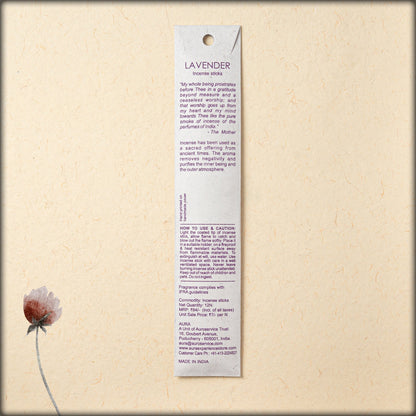 aura lavender incense sticks