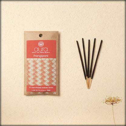 aura frangipani incense sticks