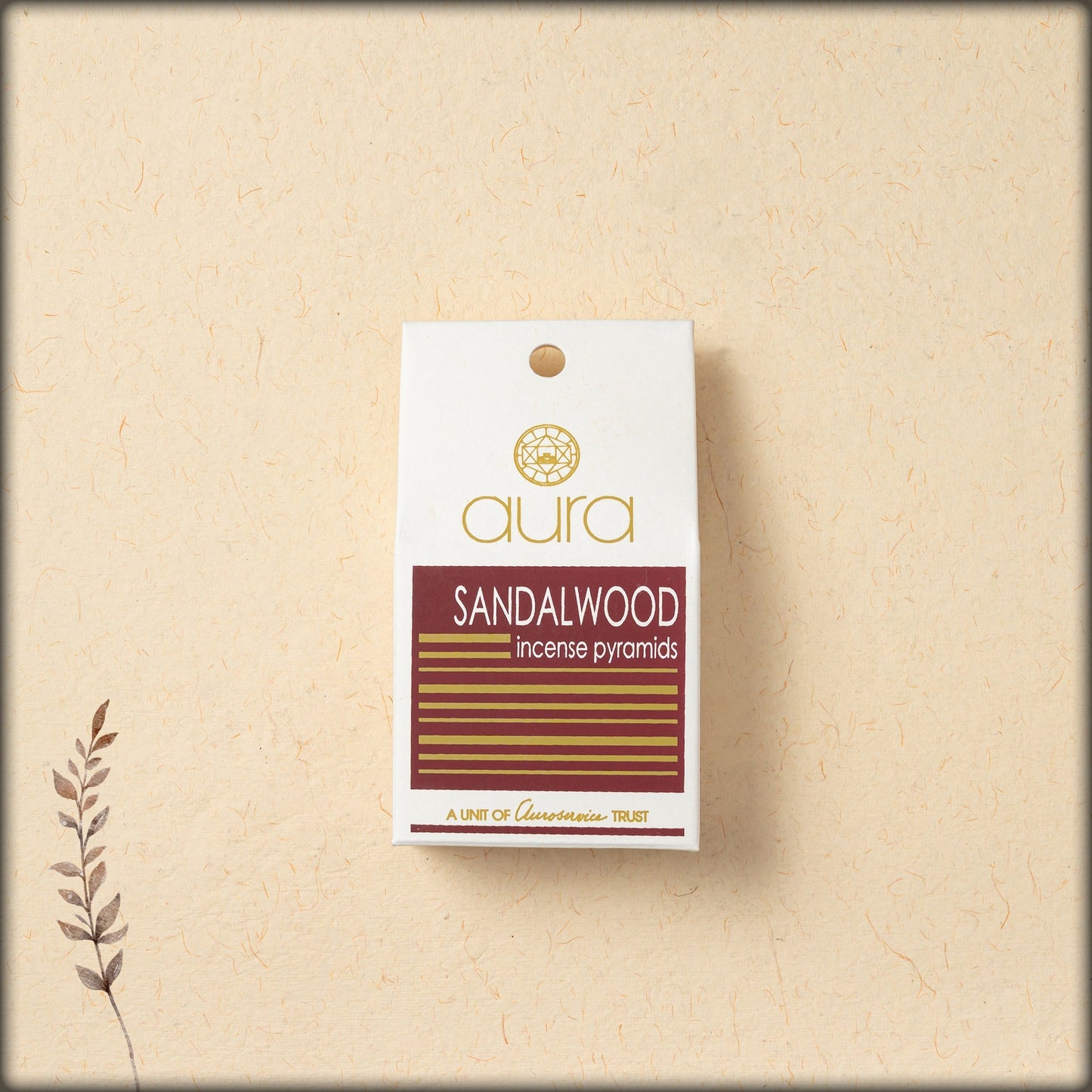 aura sandalwood incense pyramids