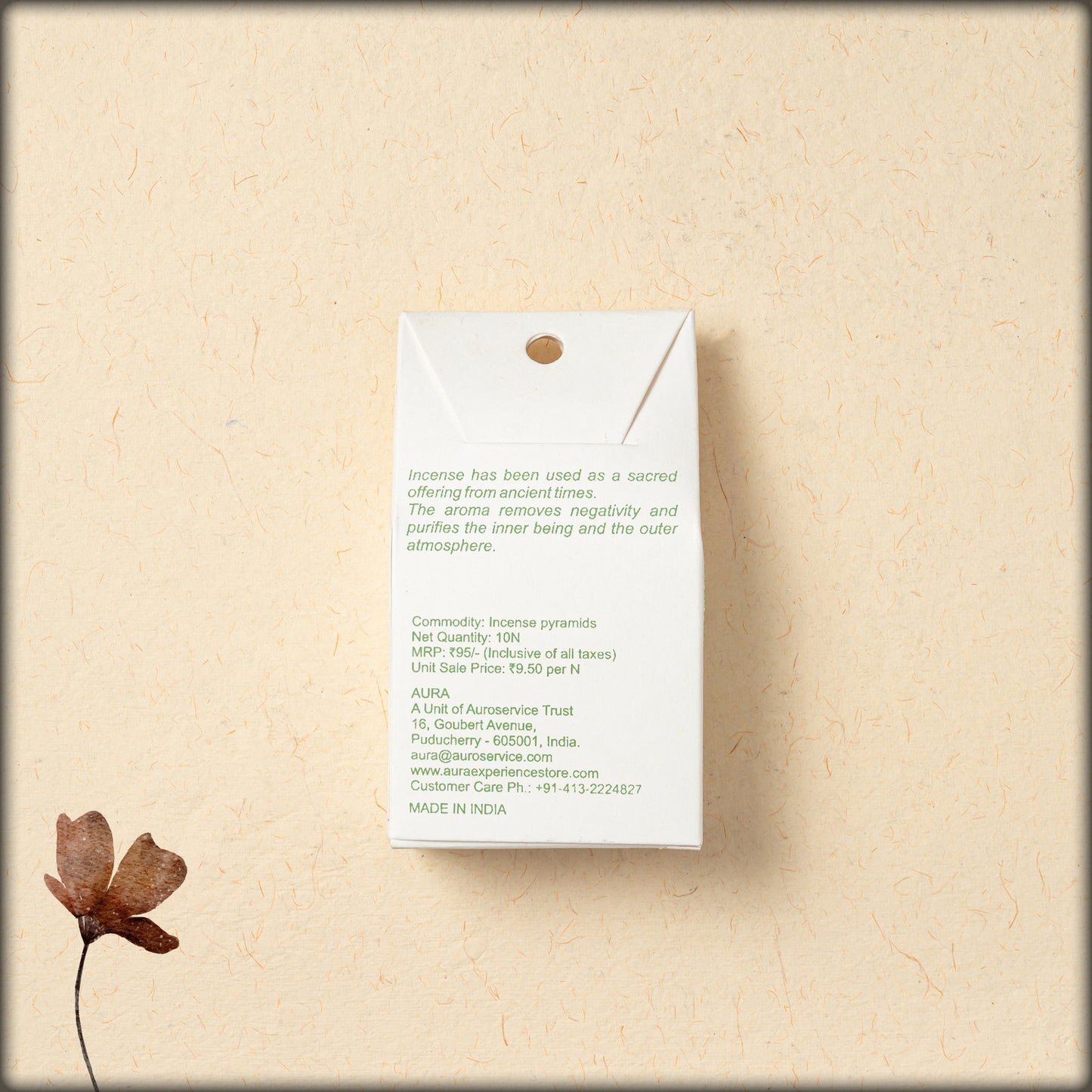 aura cedarwood incense pyramids