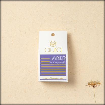 aura lavender incense pyramids