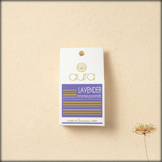 aura lavender incense pyramids