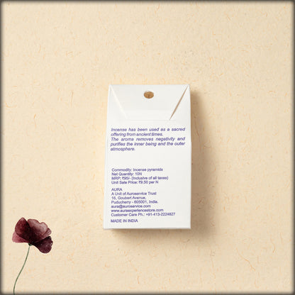 aura lavender incense pyramids