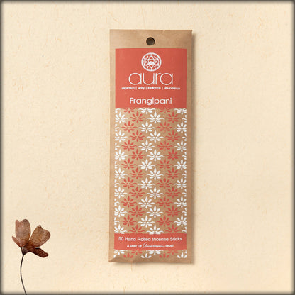aura frangipani incense sticks