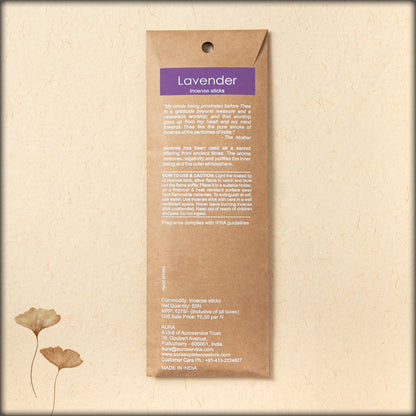 aura lavender incense sticks