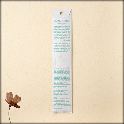 aura ylang ylang incense sticks