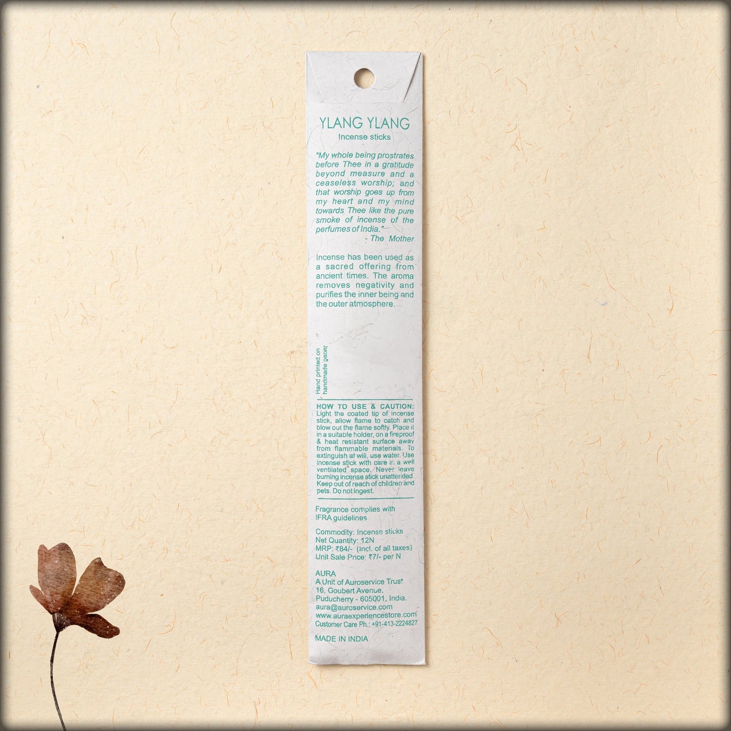 aura ylang ylang incense sticks