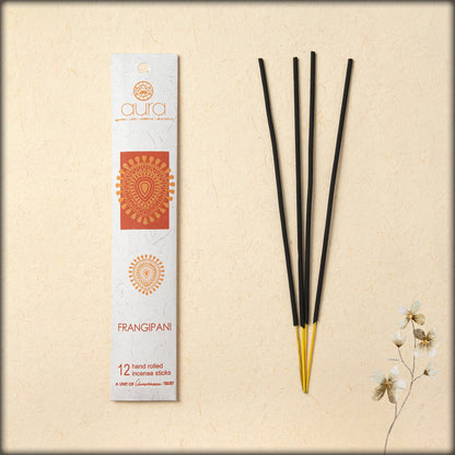 aura frangipani incense sticks