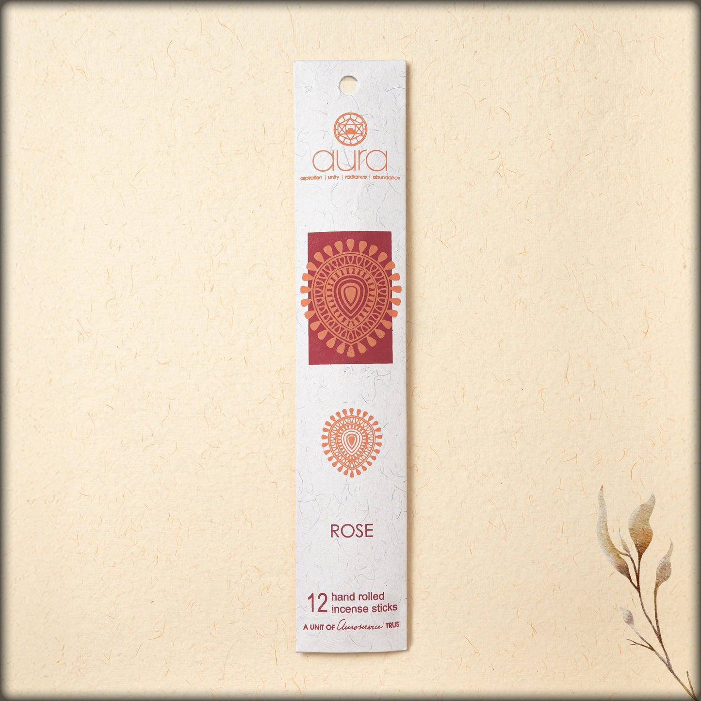 aura rose incense sticks