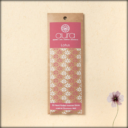 aura lotus incense sticks