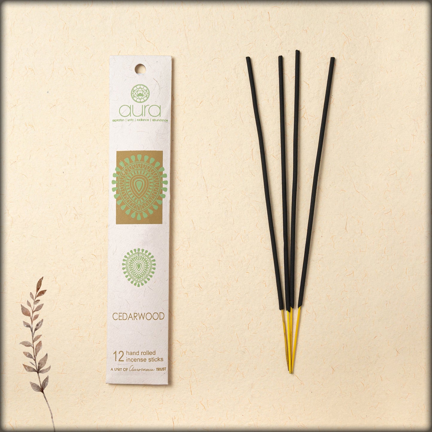 aura cedarwood incense sticks