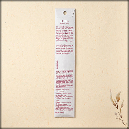 aura lotus incense sticks