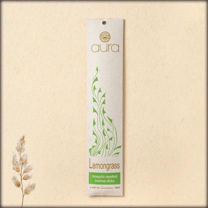 aura lemongrass incense sticks