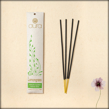 aura lemongrass incense sticks