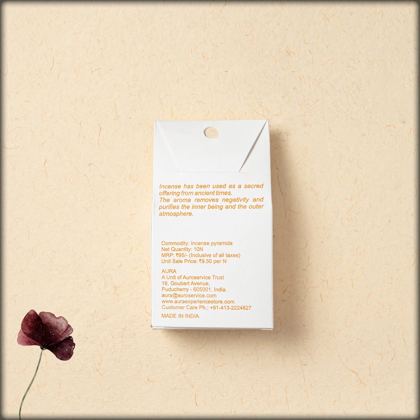 aura sandal incense pyramids