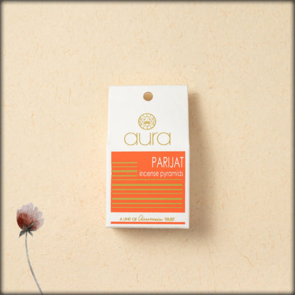 aura parijat incense pyramids