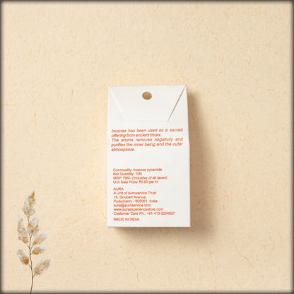 aura parijat incense pyramids