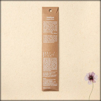 aura mattipal incense sticks