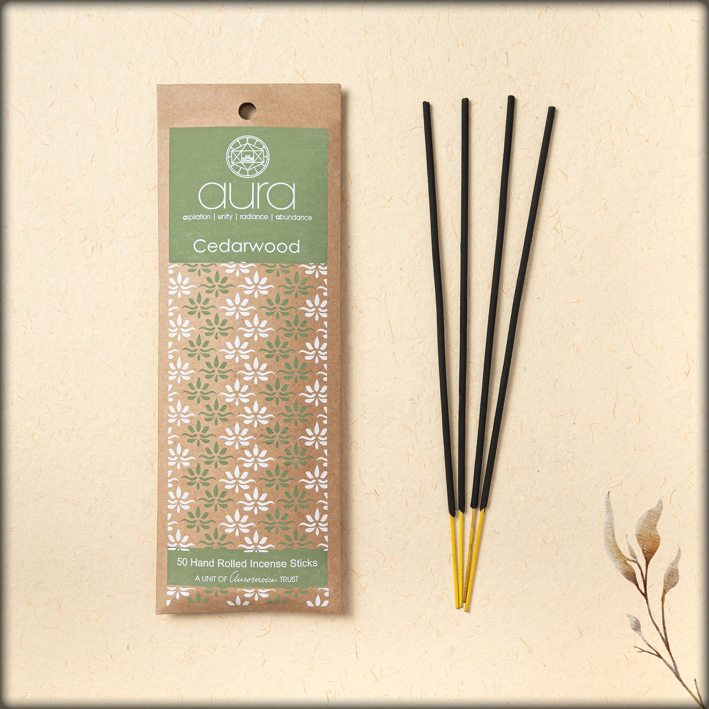 aura cedarwood incense sticks
