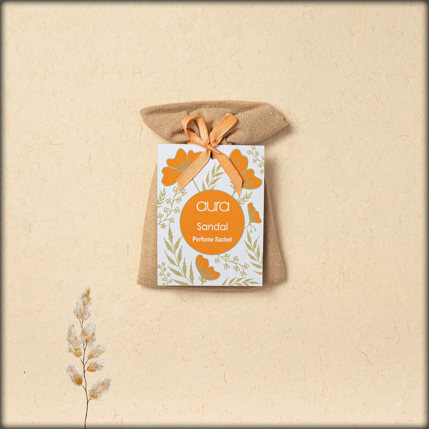 aura sandal perfume sachet